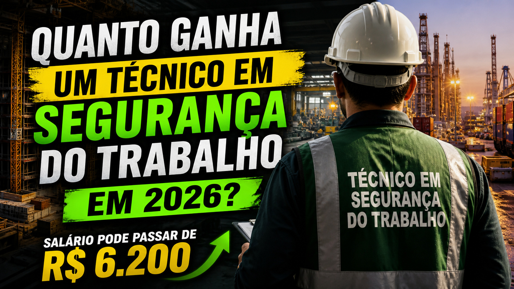 Quanto ganha um técnico em segurança