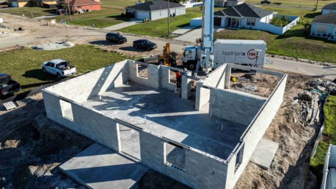 Robô pedreiro Hadrian X consegue erguer paredes de uma casa em um dia, assentar 360 blocos por hora e colocar a Austrália diante de uma nova resposta para a crise habitacional e a (1)