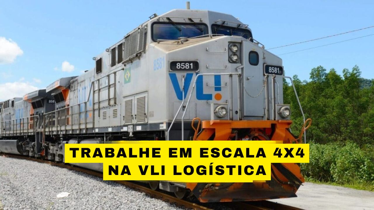 VLI Logística abre vagas de emprego em Ipatinga para técnicos ferroviários com benefícios e inscrições até junho de 2026.