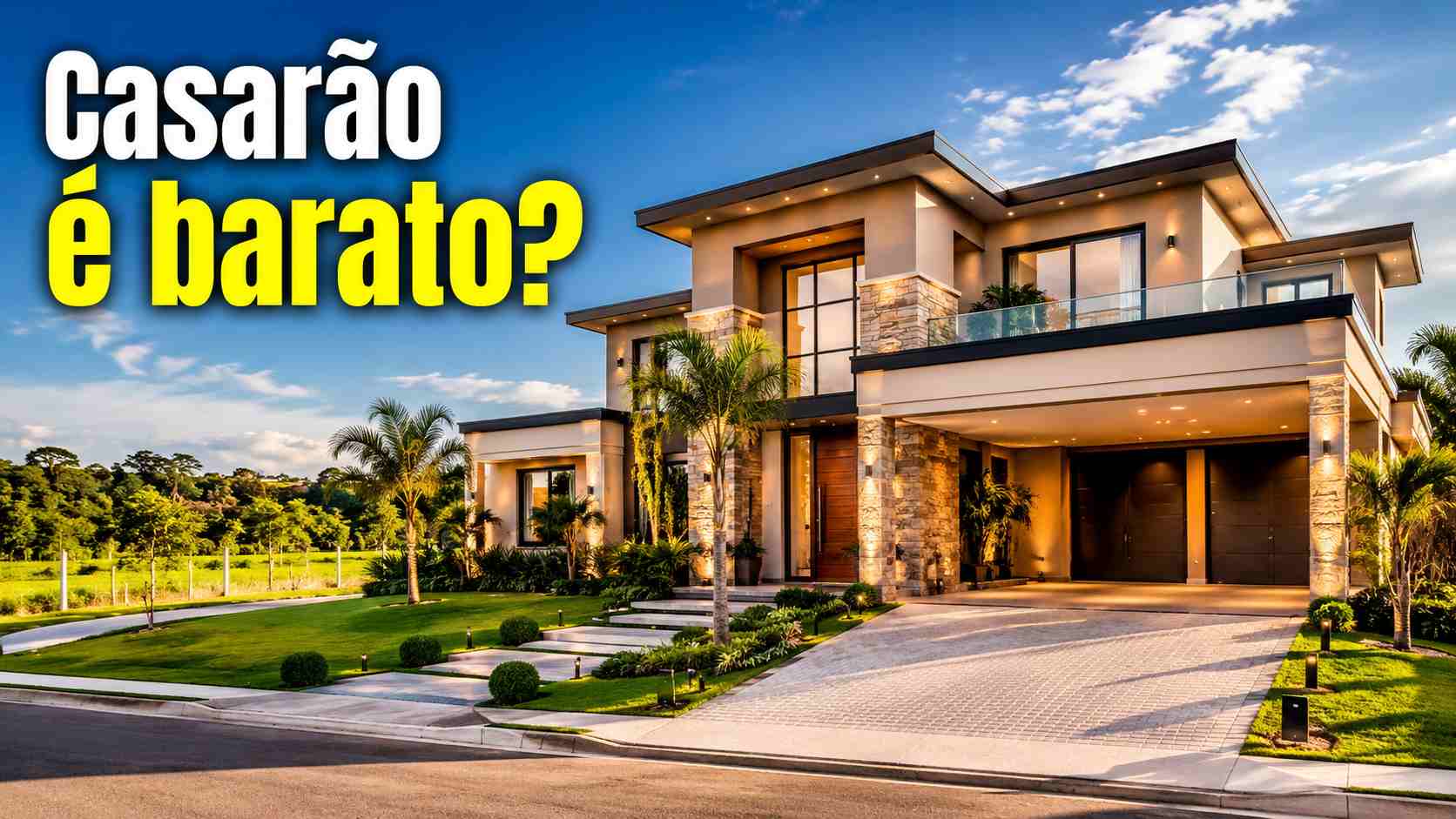 Casa no Paraguai em Santa Rita chama atenção por terrenos grandes, acabamento alto padrão e bairro com clima de condomínio