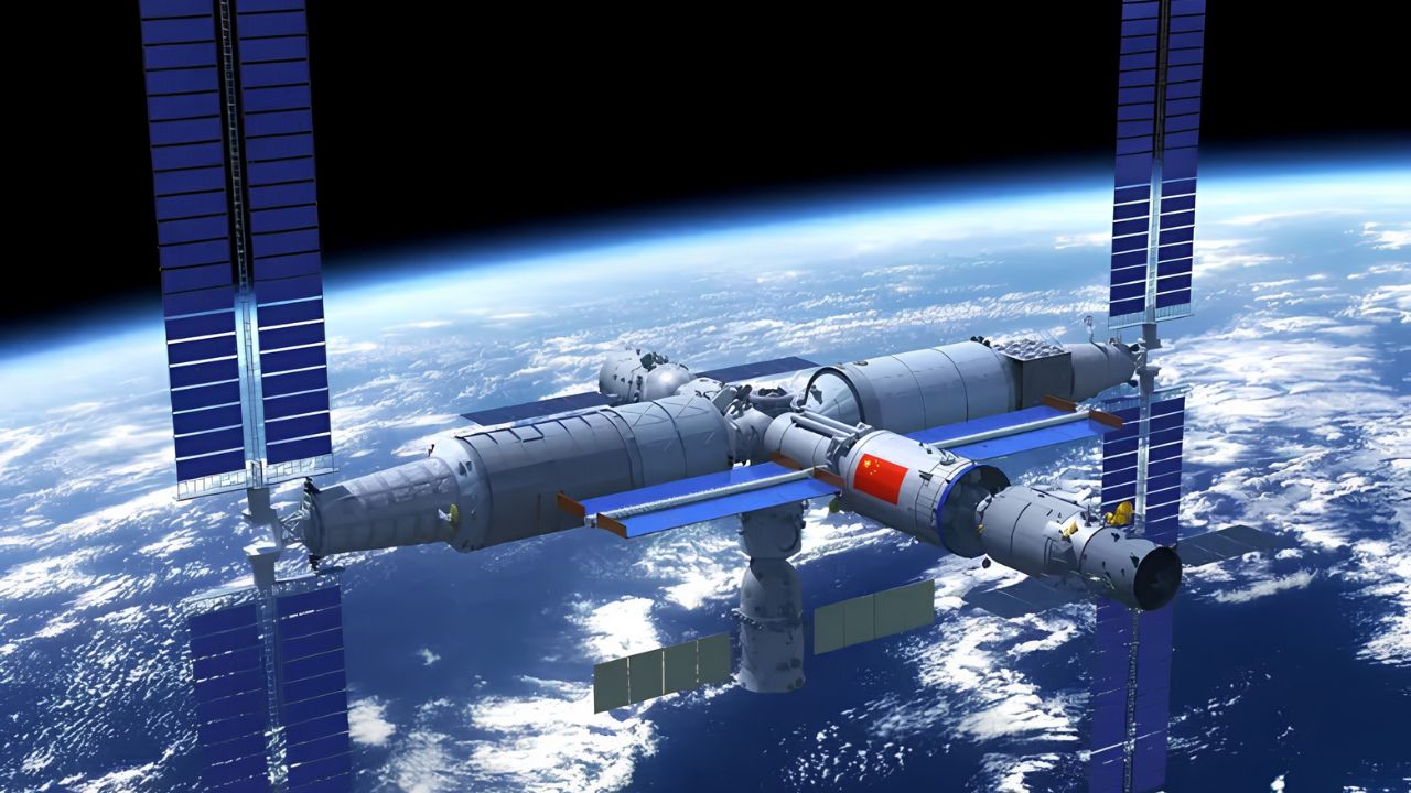 A China está planejando expandir estação espacial Tiangong enquanto NASA se prepara para aposentar a ISS.