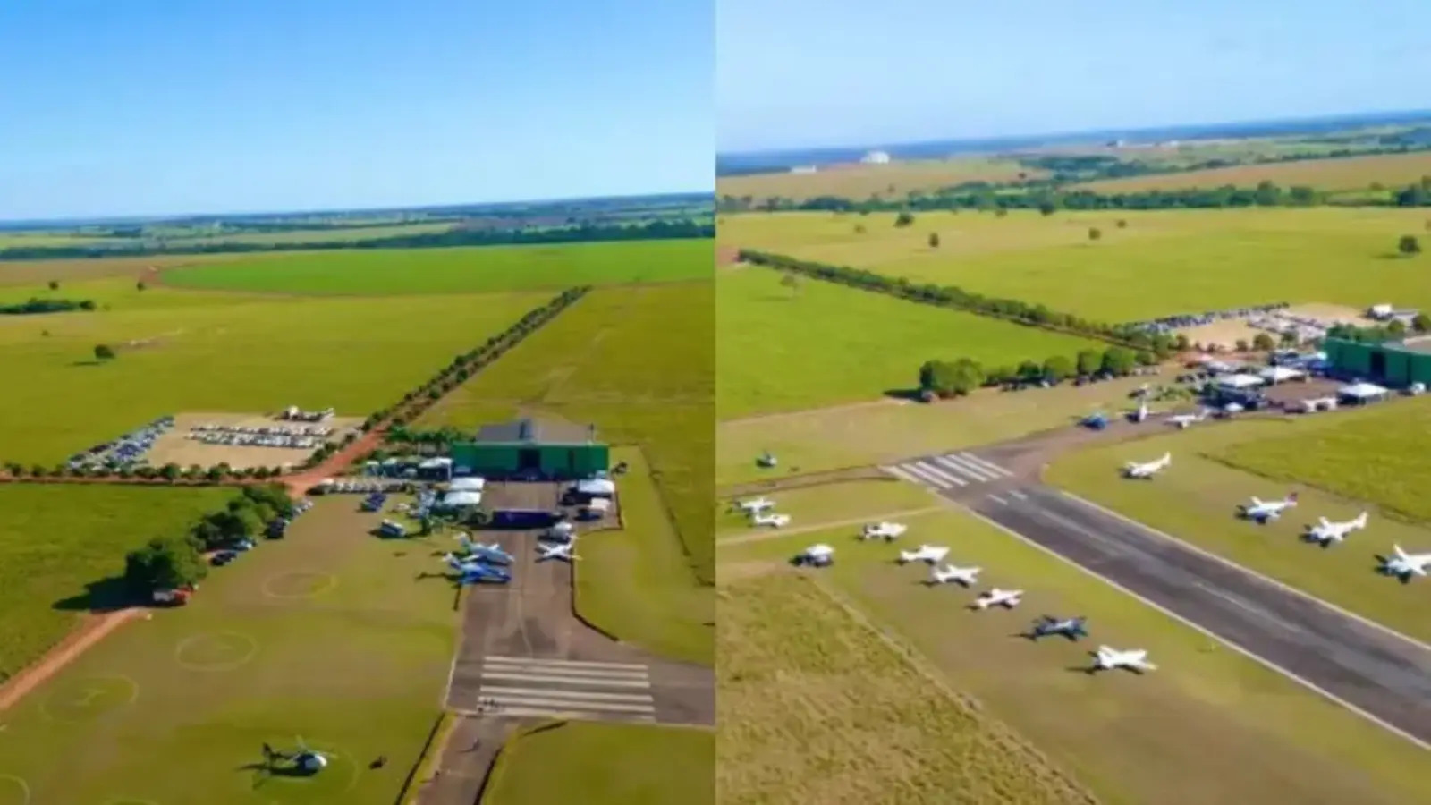 Aeroporto, fazenda conforto, fazenda