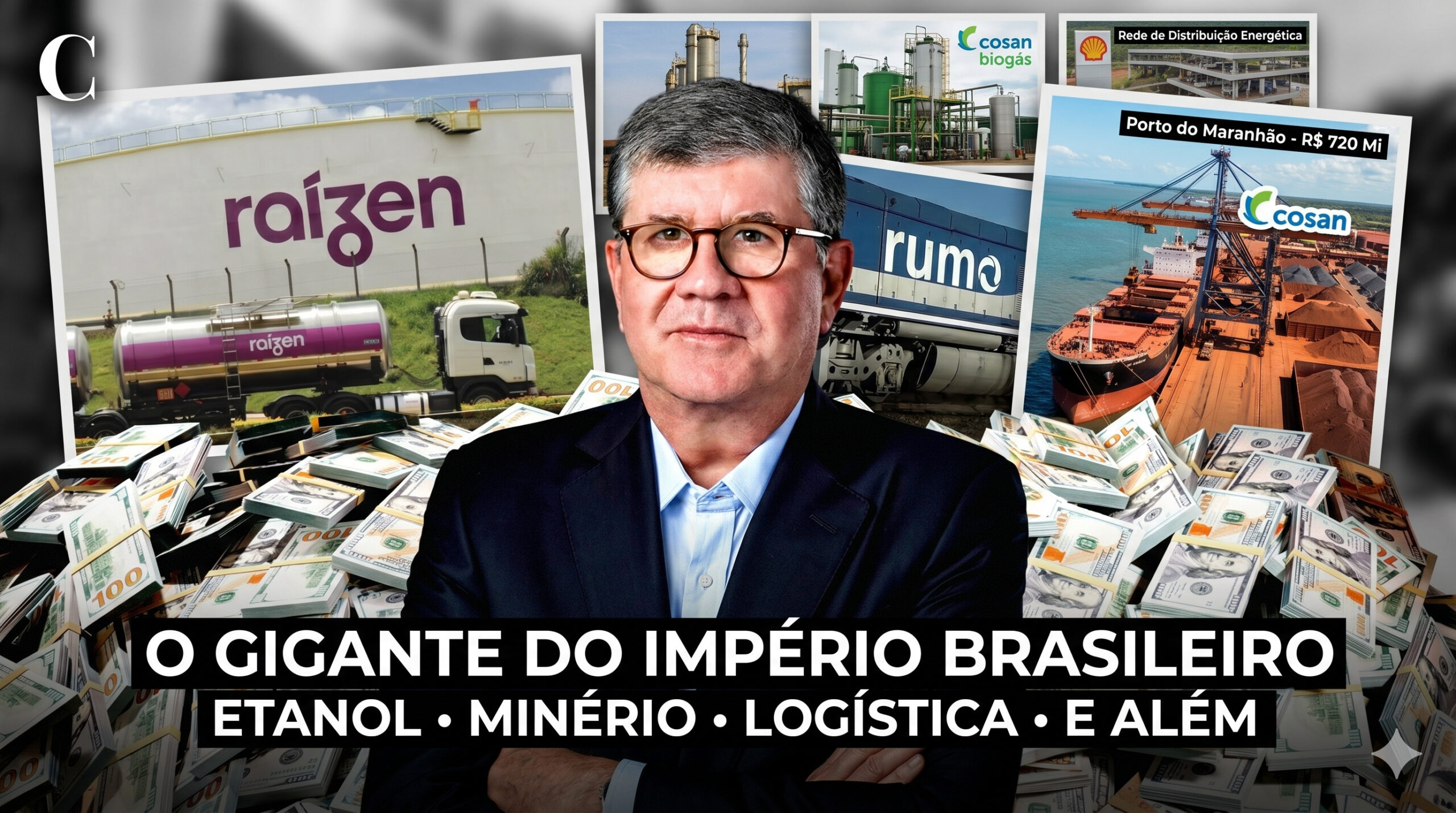 Rubens Ometto transformou cana-de-açúcar em etanol, virou bilionário, levou a Cosan dos postos Shell ao minério de ferro ao comprar por R$ 720 milhões um porto no Maranhão e construiu uma quinta vertical que poucos associavam ao império brasileiro de energia e logística