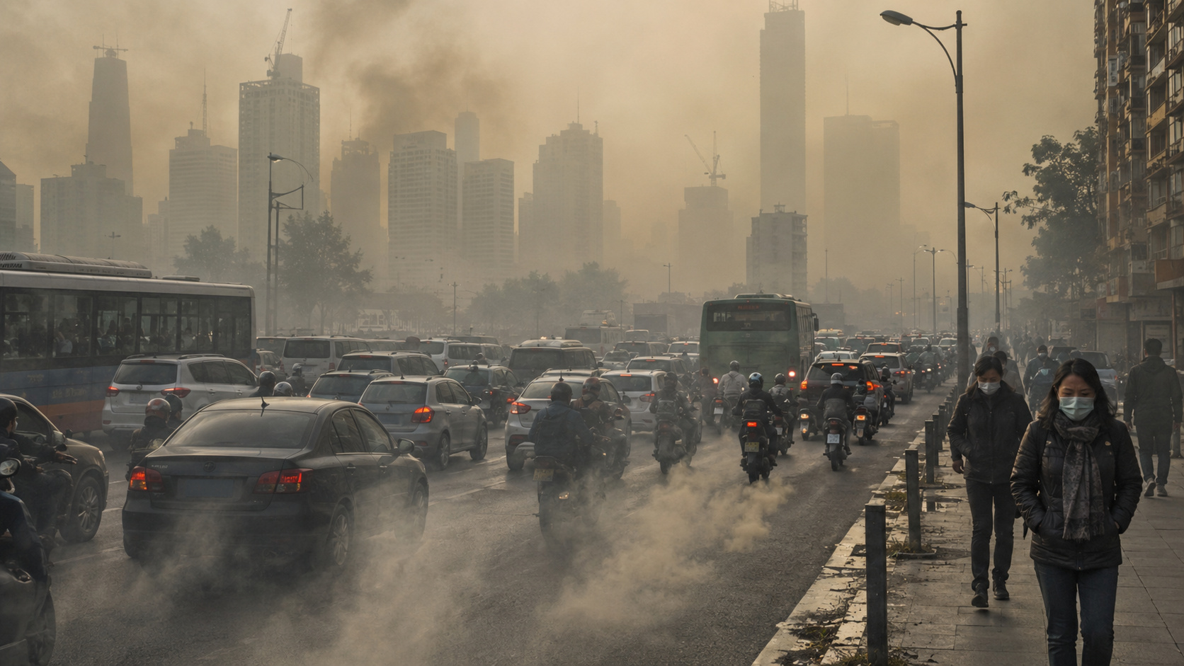 Pesquisa com dados de 29 milhões de pessoas acende alerta global ao indicar que a poluição do ar pode aumentar o risco de demência e Alzheimer, enquanto partículas invisíveis de carros, queimadas e indústrias entram no radar da ciência como ameaça silenciosa ao cérebro.