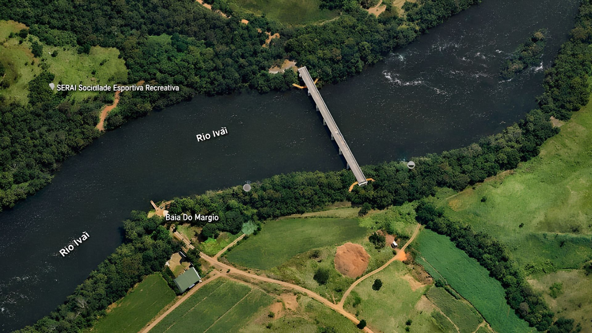 Ponte de R$ 27,8 milhões no Vale do Ivaí vai cortar 55 km de estrada e reduzir viagem de 1h20 para 25 minutos entre Jardim Alegre e Grandes Rios