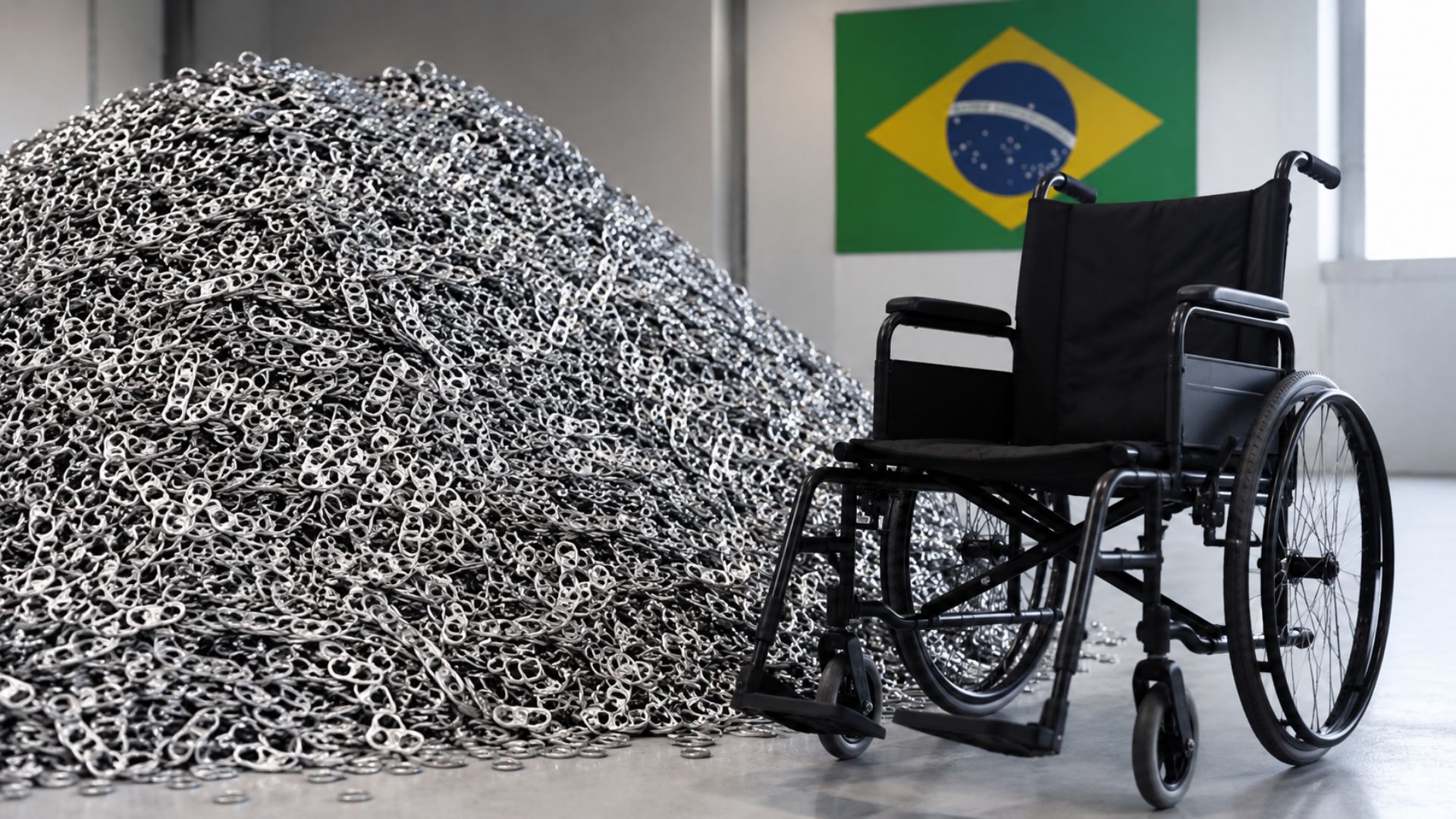Criado em 2013, o Lacre do Bem já virou 1.060 cadeiras de rodas: a reciclagem de 102 t de lacres de alumínio em 2.550 pontos vira mobilidade no Brasil.