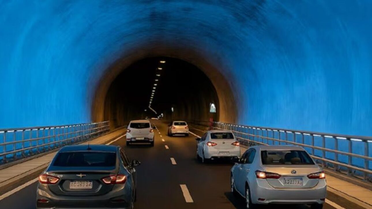 construção de túnel