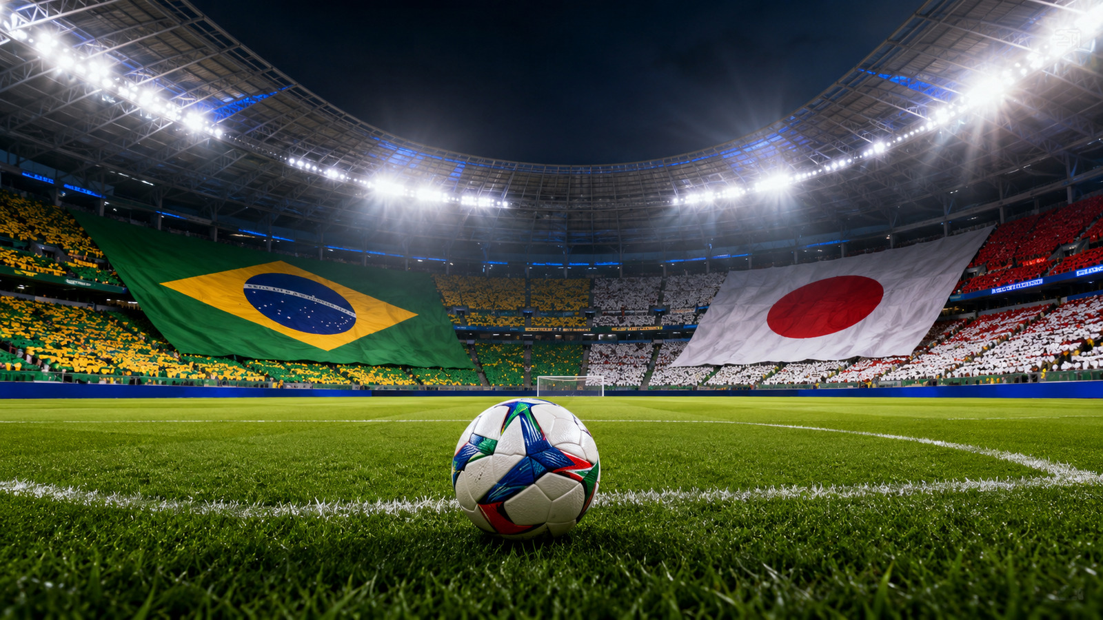 Brasil x Japão se enfrentam pela Copa do Mundo