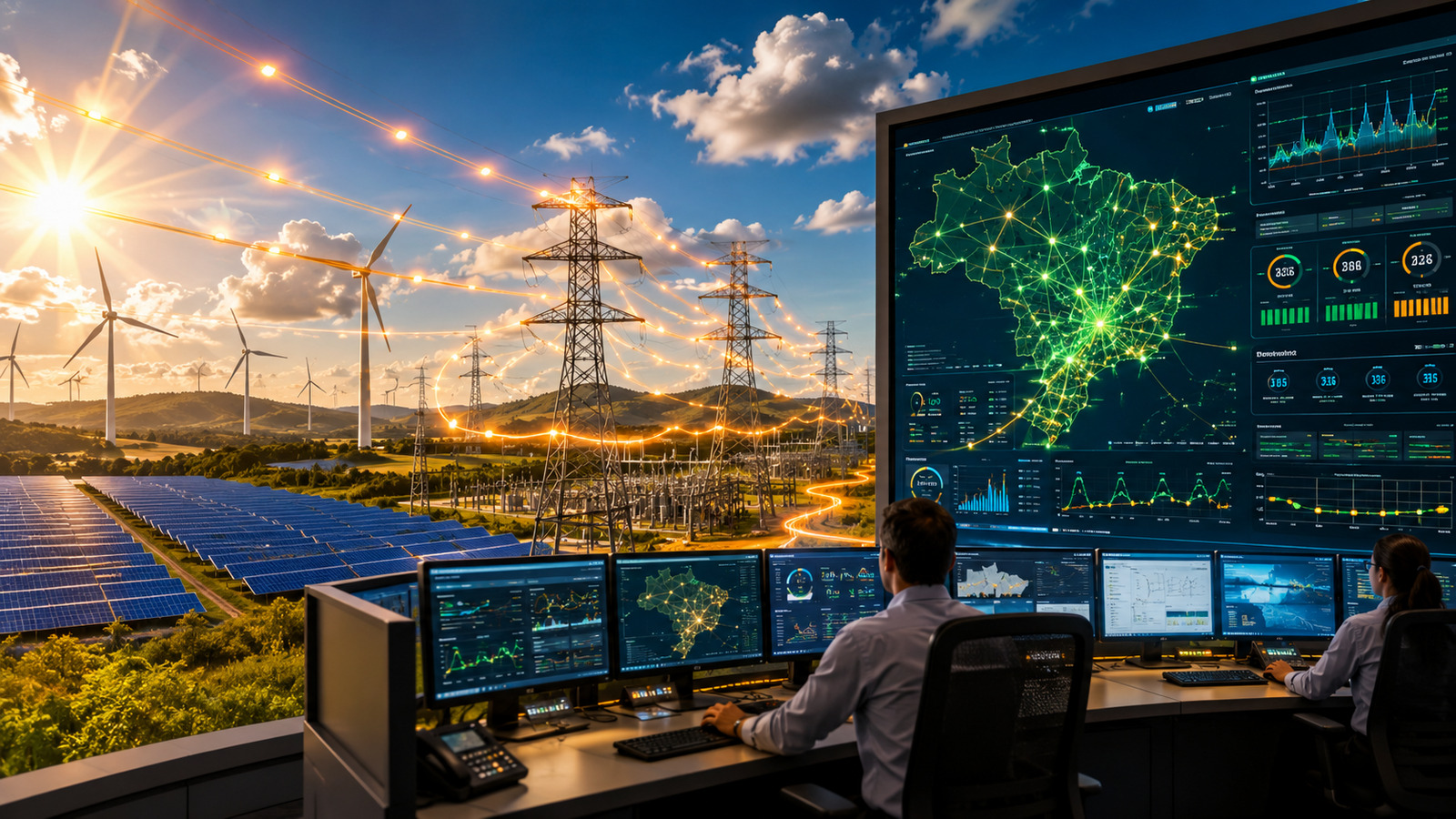 Brasil gera energia limpa semais e agora precisa controlar