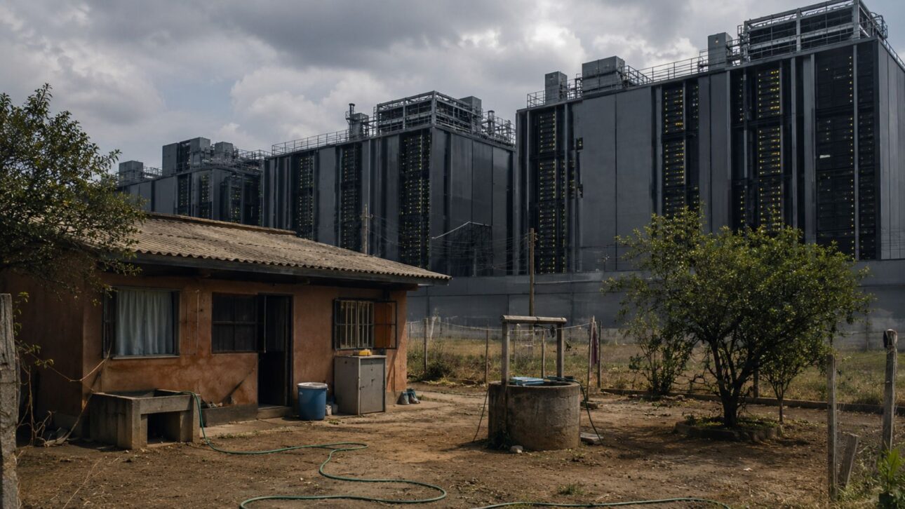 Data center seca a água de moradora: o consumo de água de data center da Meta na Geórgia gera escassez hídrica na era da inteligência artificial.