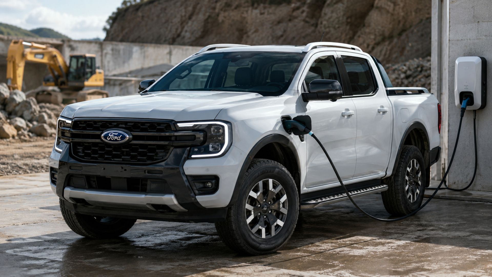 Ford Ranger híbrida plug-in: picape plug-in de motor flex a etanol passa dos 300 cv, supera o V6 a diesel e venceu como Picape Internacional 2026.