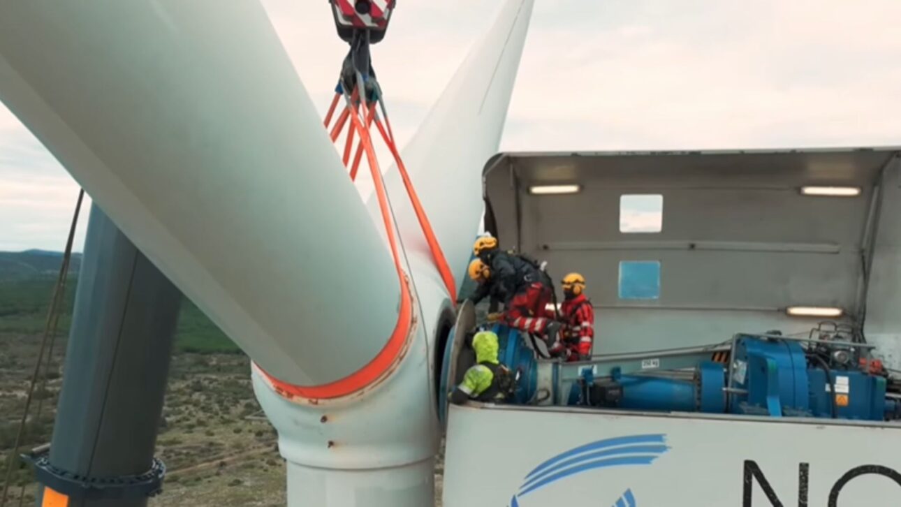 ENGIE retirou oito turbinas eólicas e instalou seis modernas