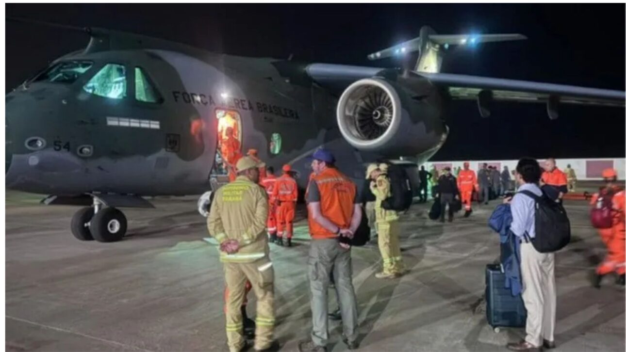 Brasil leva força-tarefa para Venezuela (Foto: Agência GOV, NSC Total)