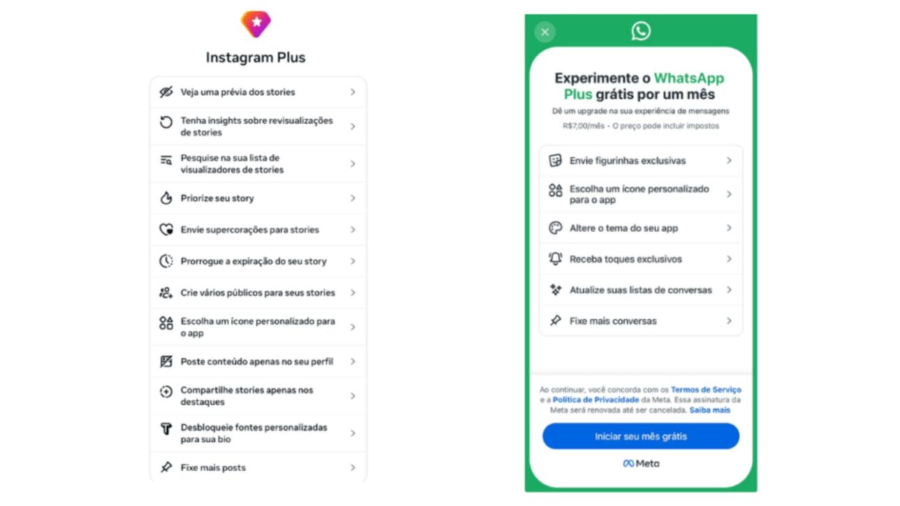 New features of the plus versions (Photo: Reproduction)