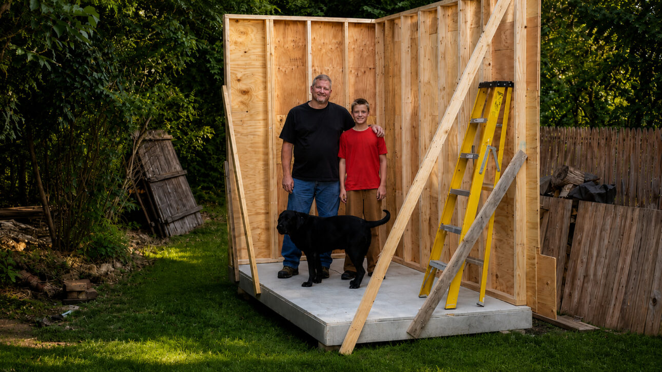 A história de Luke Thill mostra como uma casa pequena de 8,3 m² nasceu de vídeos na internet