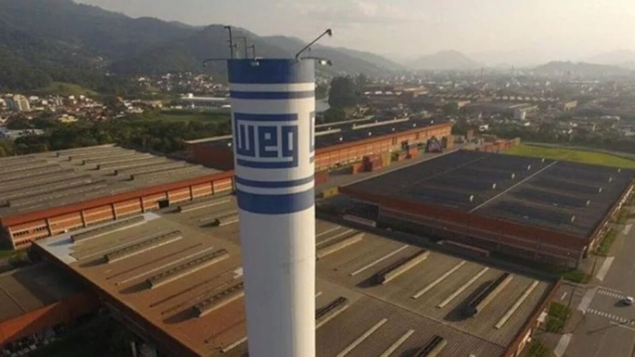 Sede da WEG fica em Jaraguá do Sul (Foto: Divulgação)