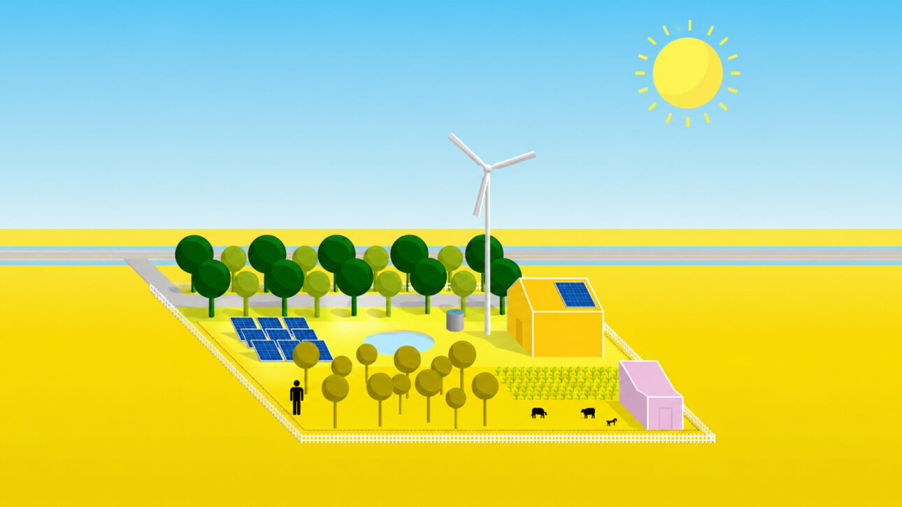 A organização prevê 18% para construção, 8% para vias, 13% para verde público, 2% para água e 59% para agricultura urbana.