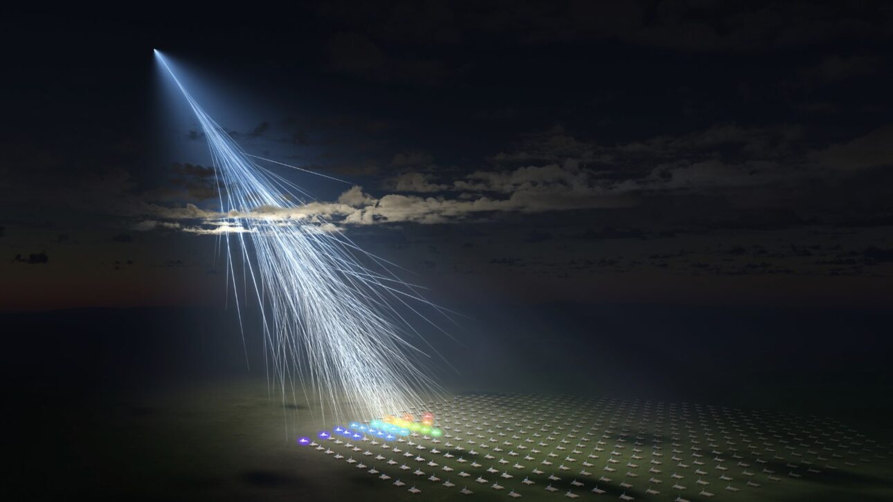A partícula Amaterasu, raio cósmico de energia colossal, atingiu a Terra vinda do Vazio Local e os cientistas ainda buscam sua origem misteriosa.
