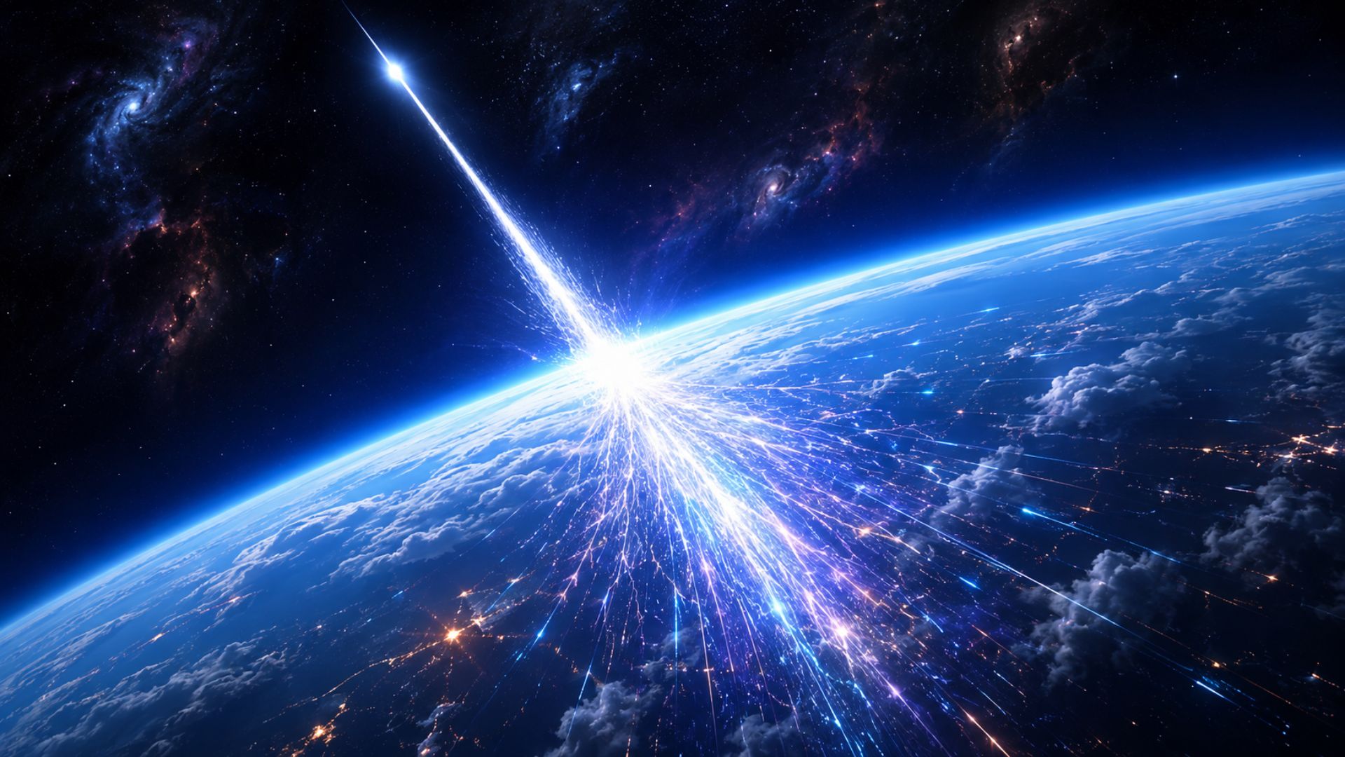 A partícula Amaterasu, raio cósmico de energia colossal, atingiu a Terra vinda do Vazio Local e os cientistas ainda buscam sua origem misteriosa.