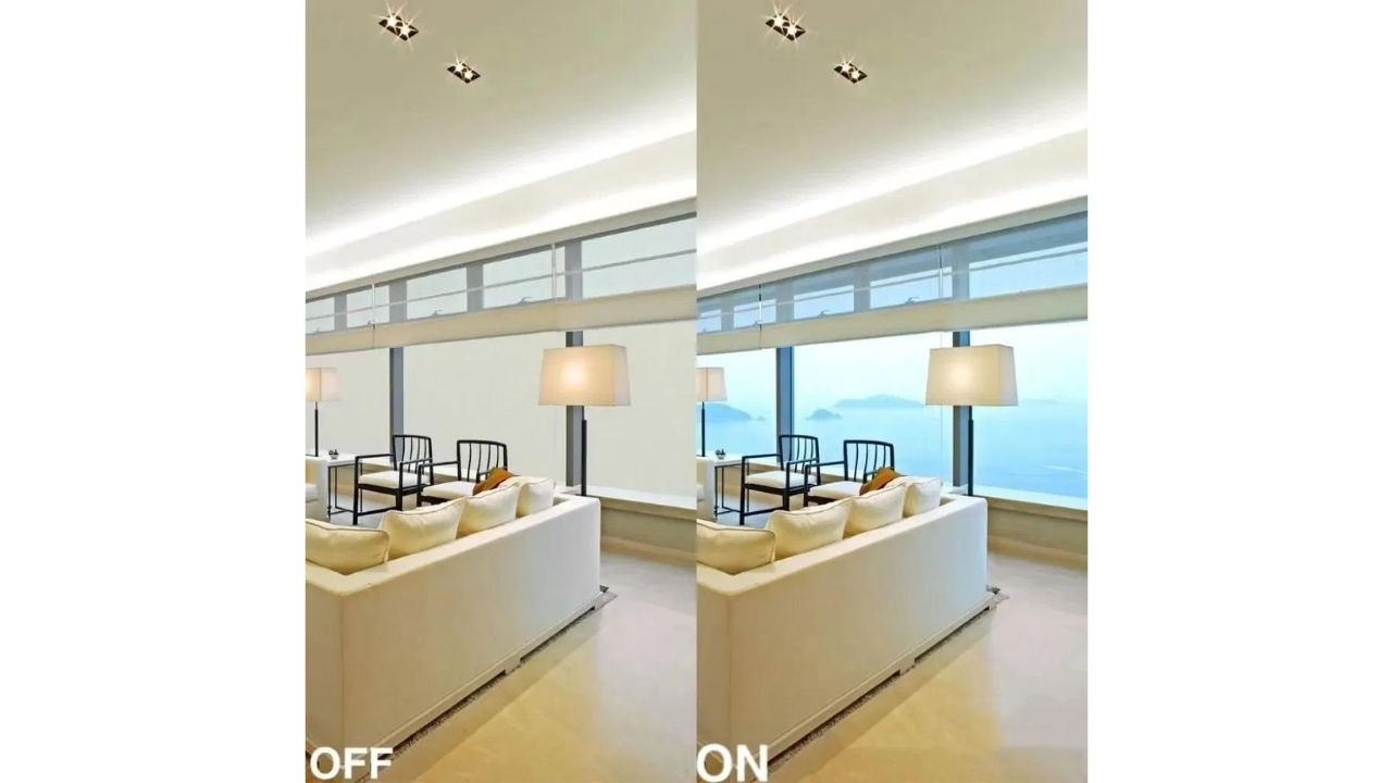 Smart glass provides privacy without curtains and blinds, with energy efficiency and connected home.
