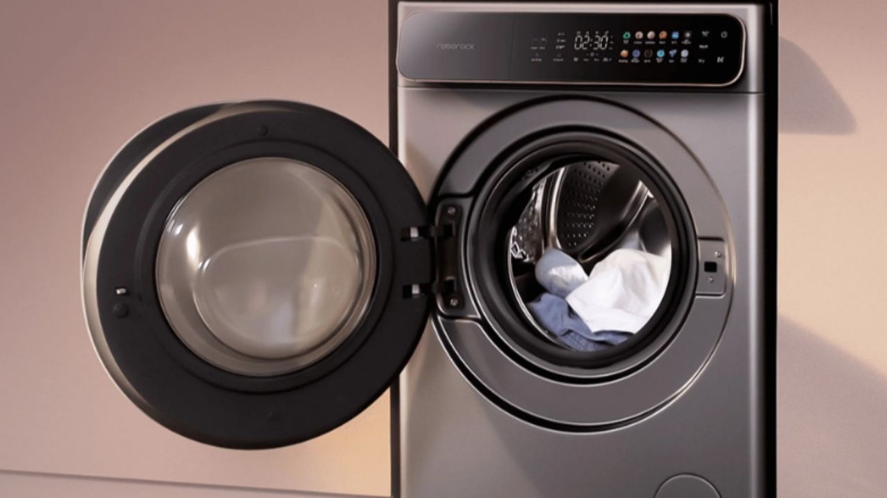 Roborock washer and dryer has Super Hydrolysis, sterilization, microbubbles, and app in China.
