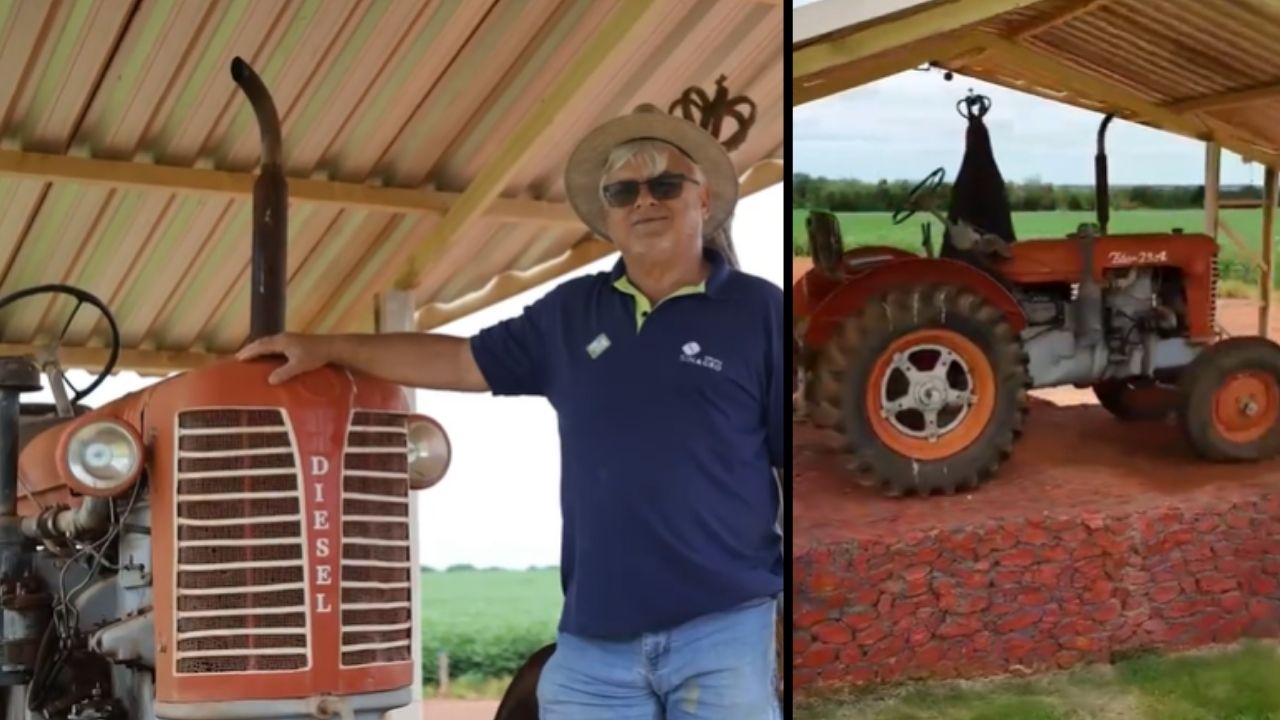 Agricultor começou aos 12 anos no plantio de soja, passou por Goiás e chegou a Mato Grosso para ampliar a produção; hoje, aos 70 anos, vê filhos e netos assumindo o campo enquanto