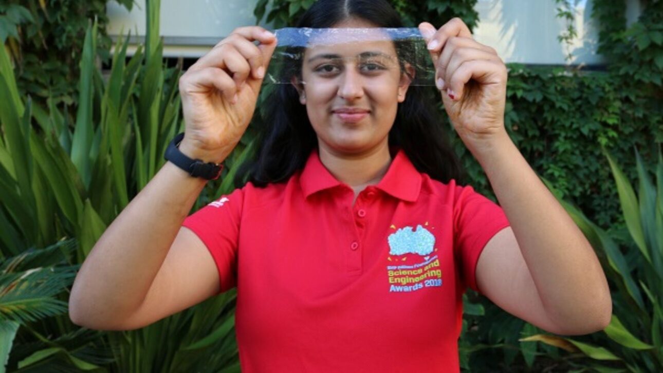 Australian student transforms shrimp shells into biodegradable plastic and creates a 'seafood bag' that doesn't rely on petroleum