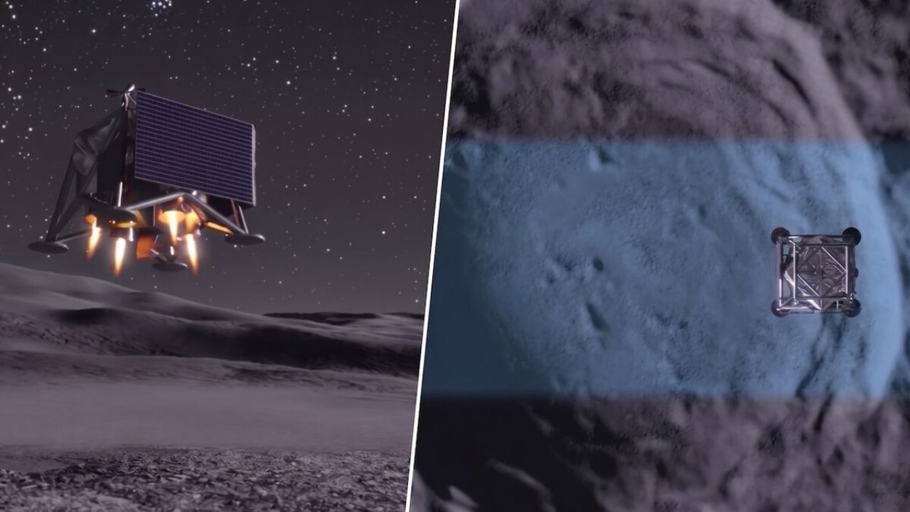 Lua terá drones da NASA no polo sul para medir radiação e mapear água antes de futuras missões humanas.