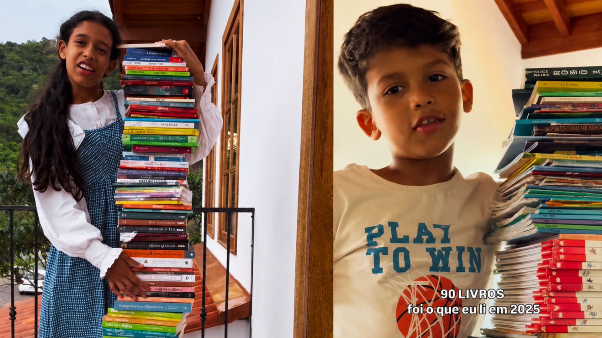 Menina de 11 anos diz ter lido 150 livros em 2025; entenda o caso, o que mostram os dados do Pró-Livro sobre leitura e como crianças criam o hábito