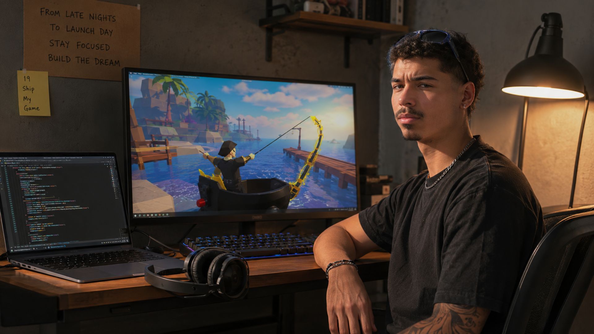 Aos 19, o jovem desenvolvedor Nate Colley fatura US$ 400 mil/mês com o Fisch, jogo de pesca no Roblox; Lego e Walmart anunciam nesse jogo no Roblox.