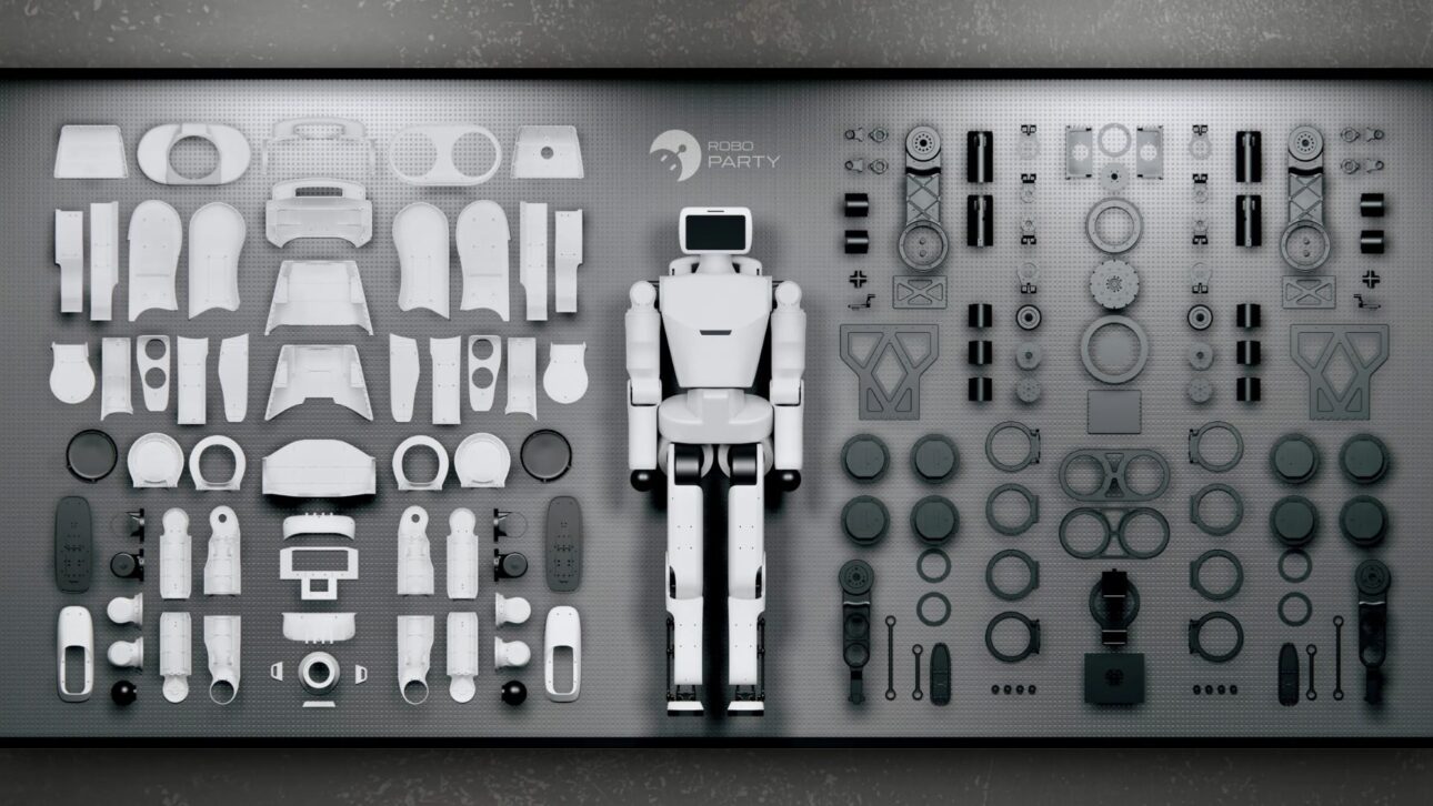 A RoboParty de Huang Yi tem como objetivo criar o primeiro robô humanoide de código aberto da China.