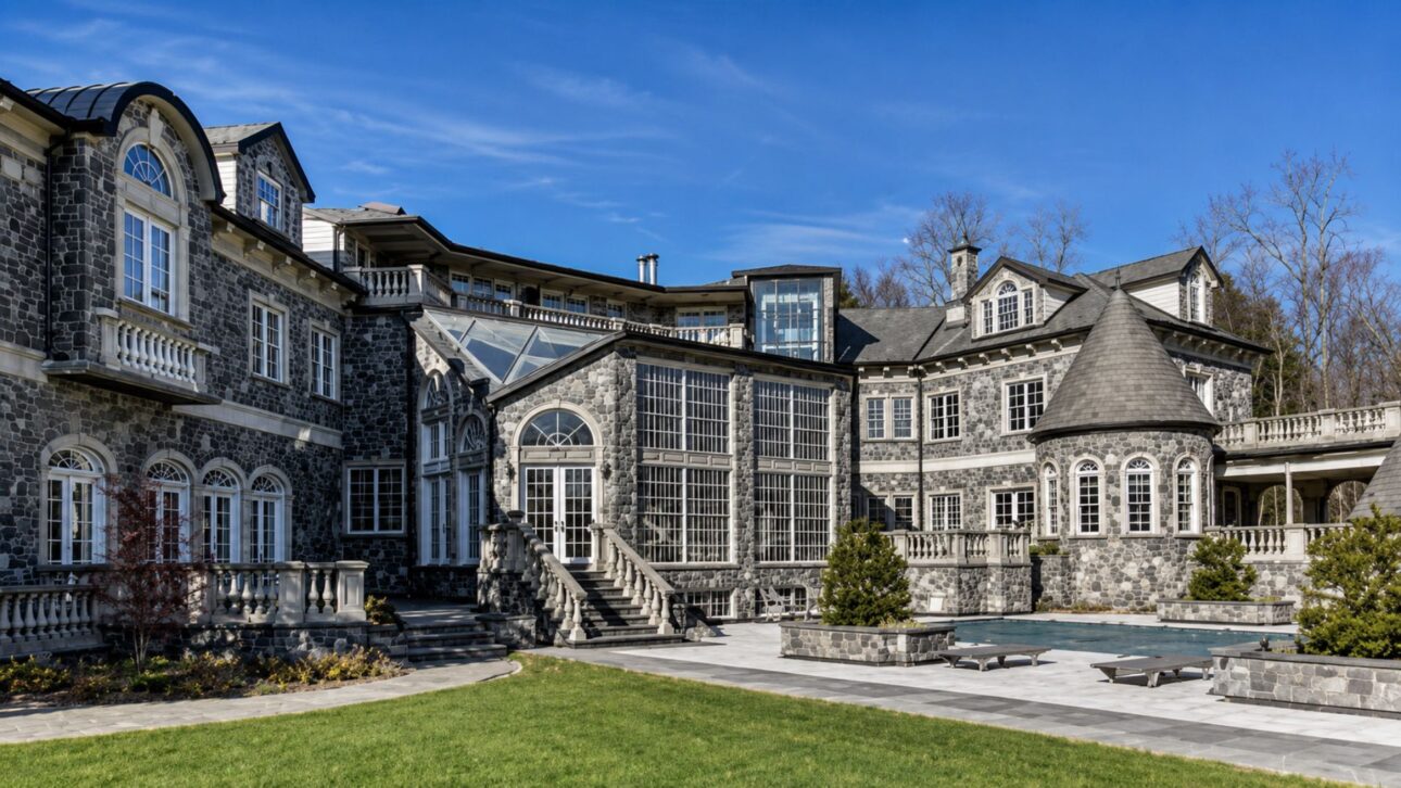 Vini Jr's family is staying in a 'castle' worth R$ 55 million for the World Cup, in the USA — Photo: Extra newspaper