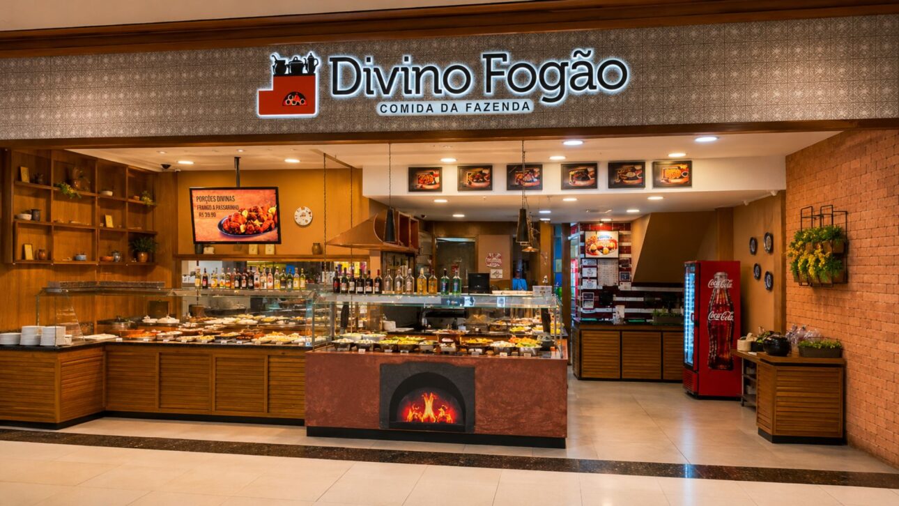 Idoso franqueado aposentado, Nilton Vidigal toca dois Divino Fogão: negócio de pai e filho que é puro empreendedorismo 60+ e economia prateada.