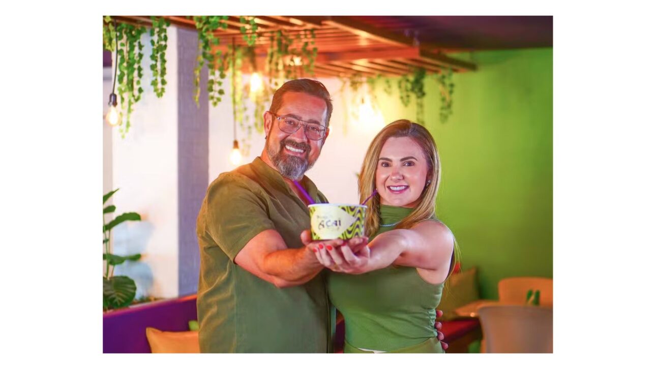 Franklin and Ana Paulo Vieira, partners of Puro.Açaí — Photo: Disclosure