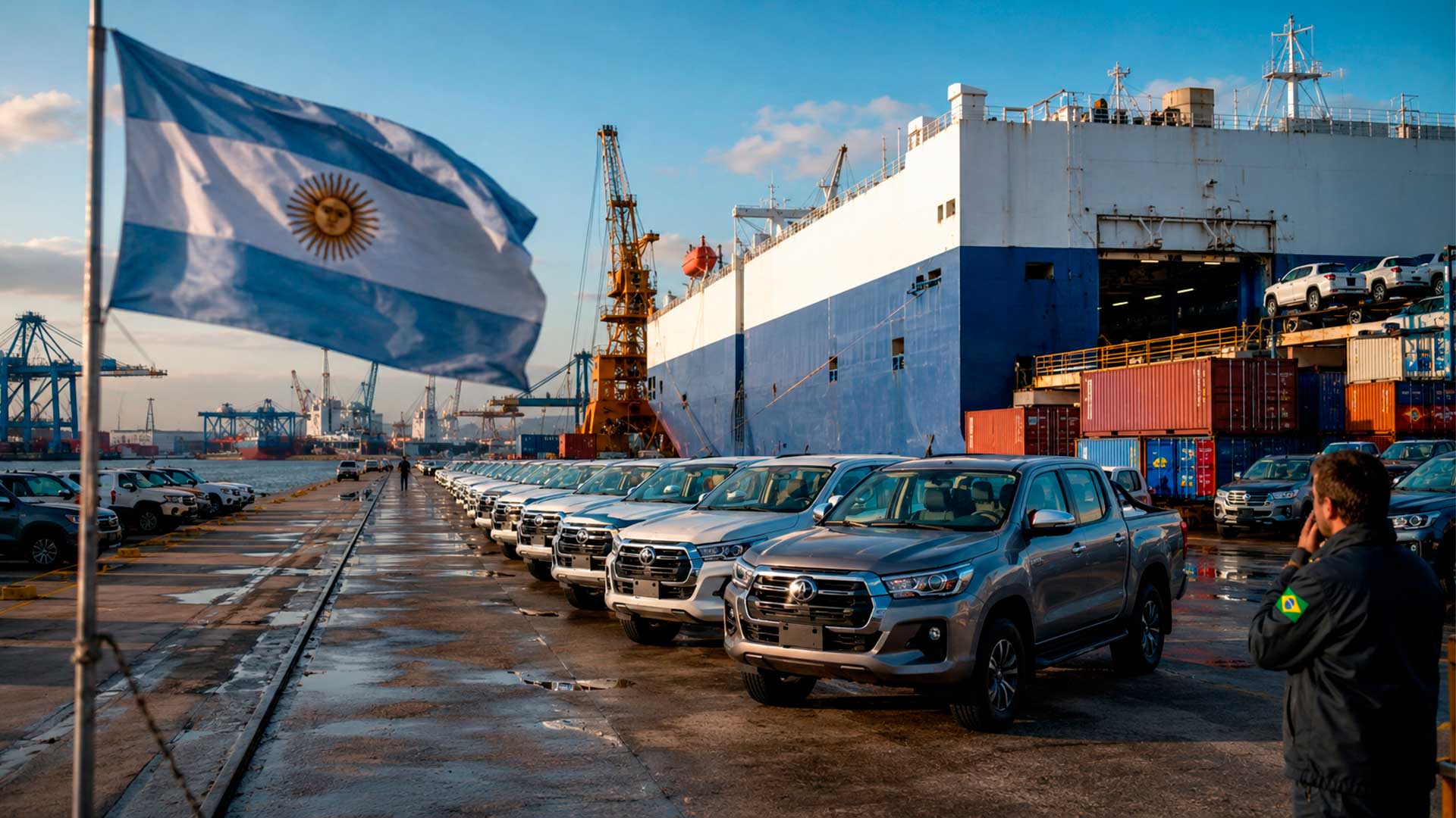 Argentina zera imposto de exportação de veículos por um ano para tentar melhorar competitividade das montadoras locais, mas efeito nos preços no Brasil deve ser limitado