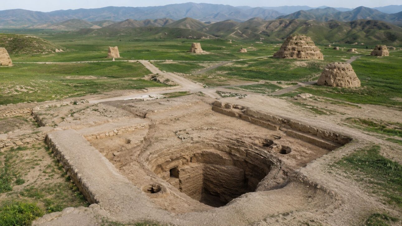 Arqueólogos abriram uma garrafa de bronze lacrada com pano e barro num túmulo na China e acharam dentro a cerveja de 2.300 anos do povo Qin.