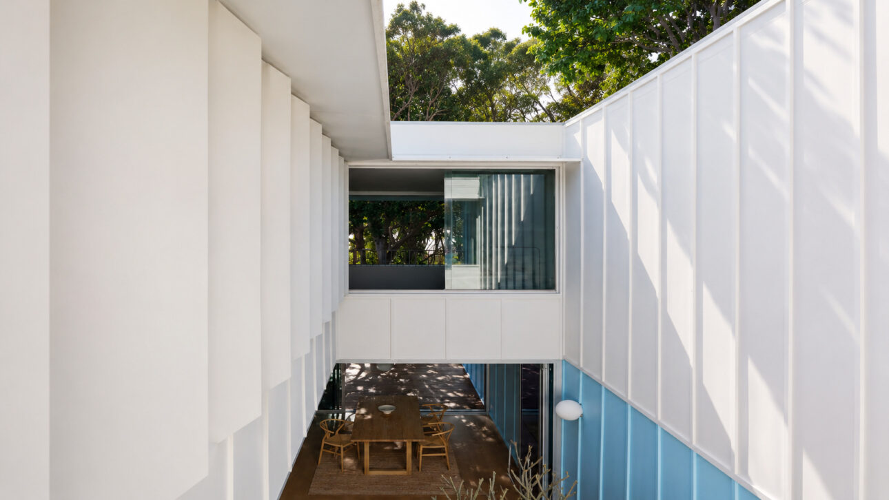 As casas foram pensadas como unidades longas e estreitas