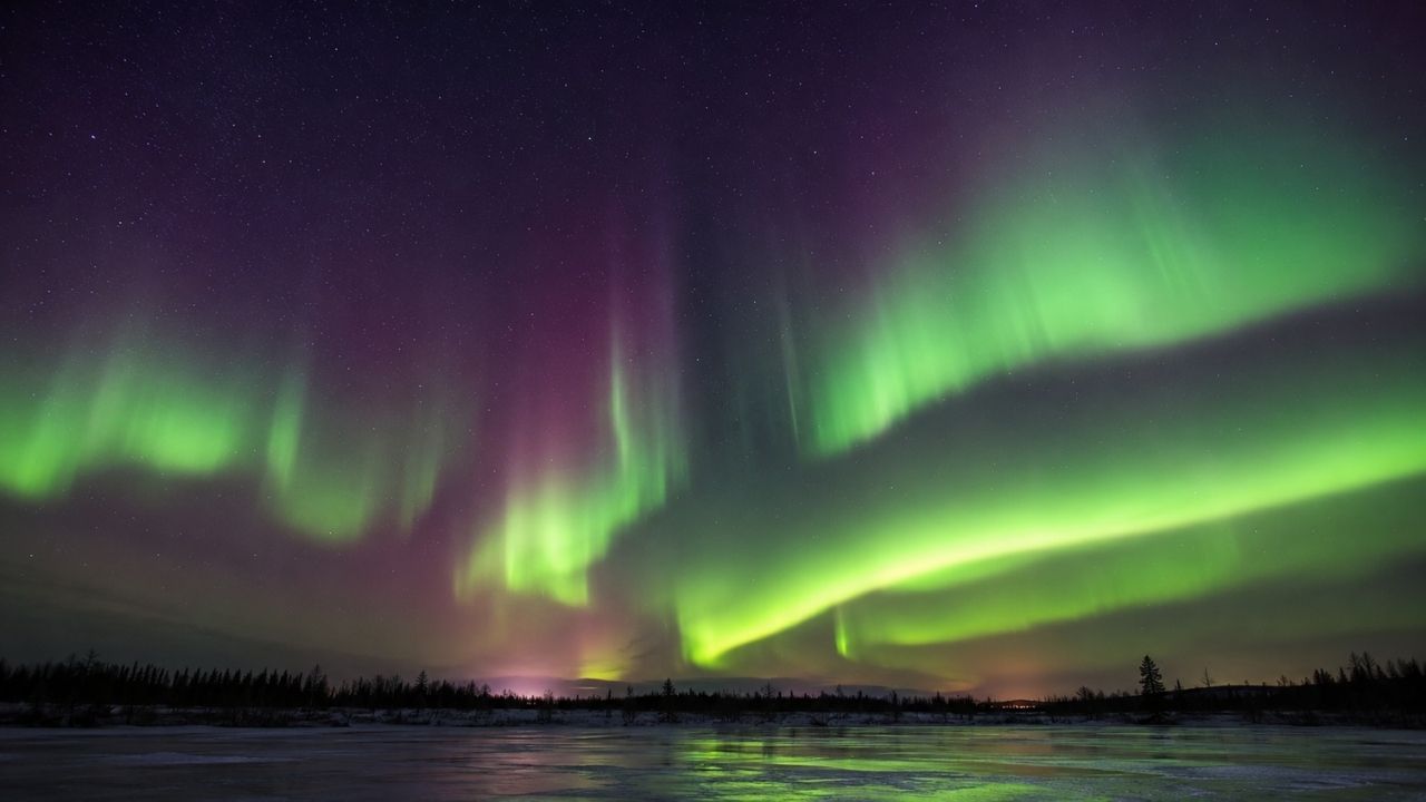 Aurora borealis in the United States may appear after coronal mass ejection, with geomagnetic storm and solar activity.