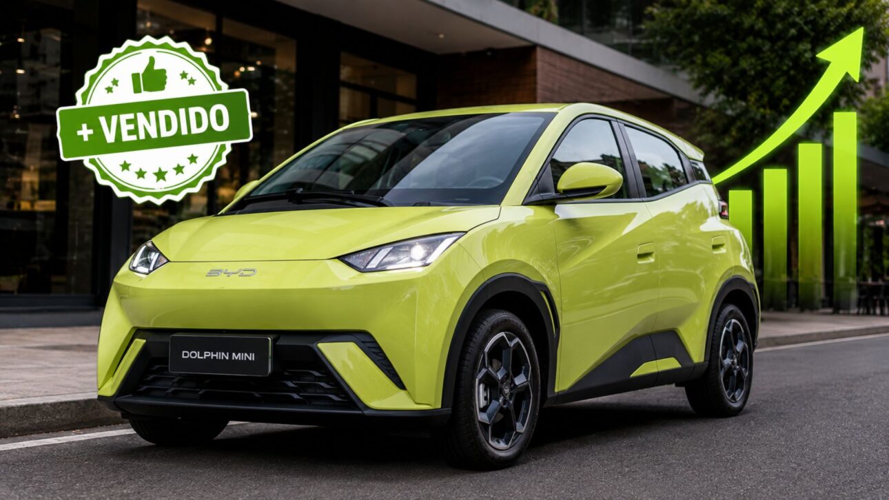 The BYD Dolphin Mini escapes depreciation: the electric car lost only 3.58% in one year, became the best-selling retail car, and had its price reduced to R$ 109,990.