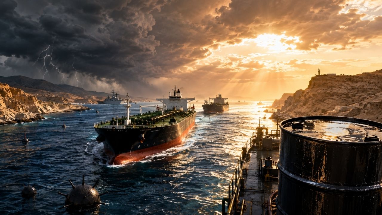 Barril de petróleo voltou a US$ 72 após 20 milhões de barris saírem de Ormuz em 24 horas, aliviando medo de escassez, mas minas, seguradoras e tensão regional ainda mantêm (1)