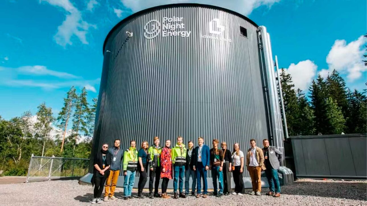 Sand battery uses heat to store renewable energy