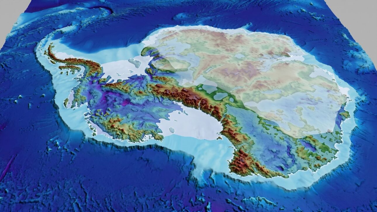 A Antártida esconde o abismo terrestre mais profundo do planeta sob o Glaciar Denman