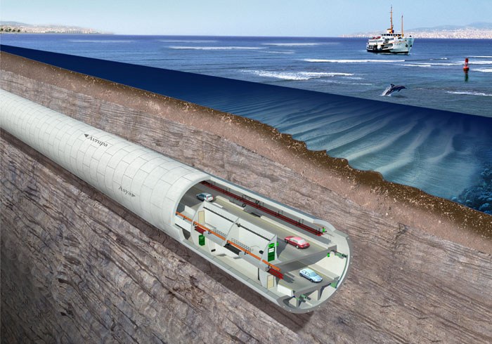 A Índia aprovou o primeiro túnel rodoferroviário submerso do país, 15,8 quilômet