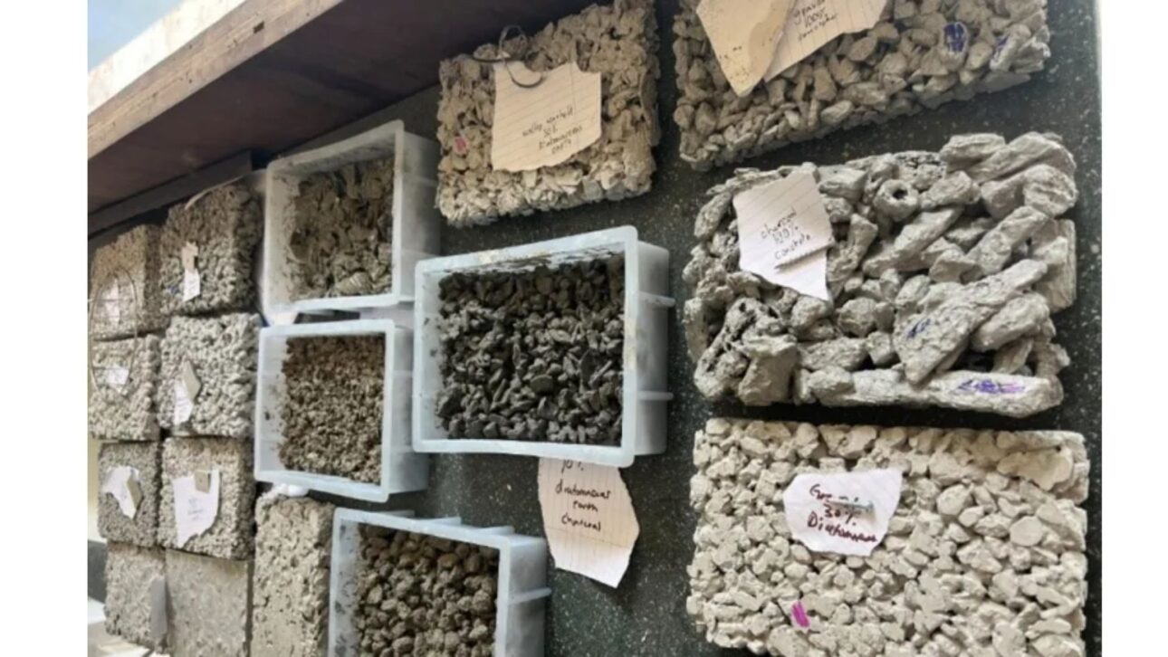 6th-grade boy in Miami creates a concrete that absorbs rainwater with oyster shells and charcoal and wins a Lemelson award for young inventor.