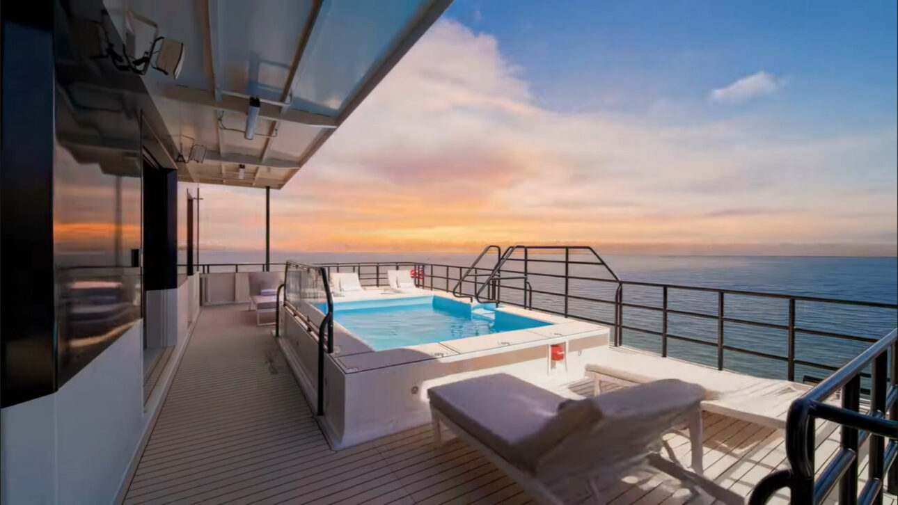 Millionaire floating mansion