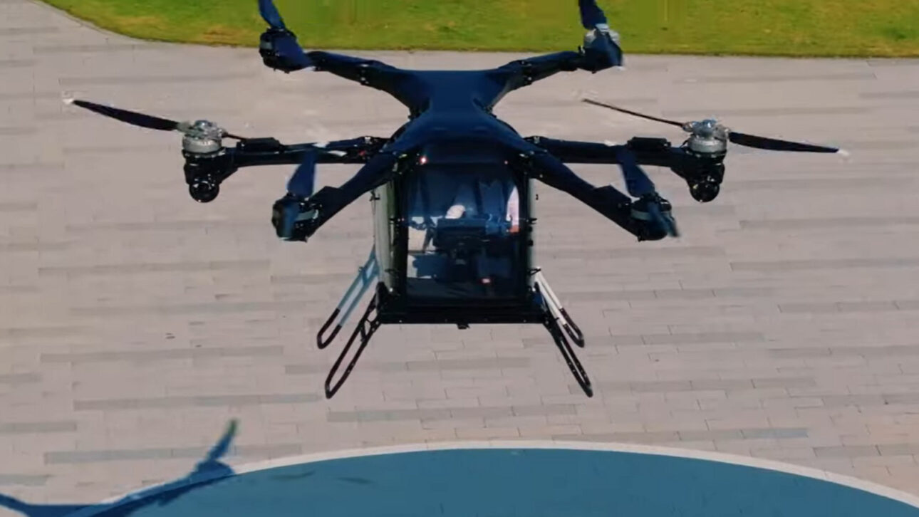 Flying car in China