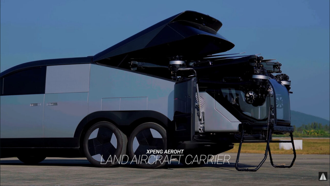 Flying car in China
