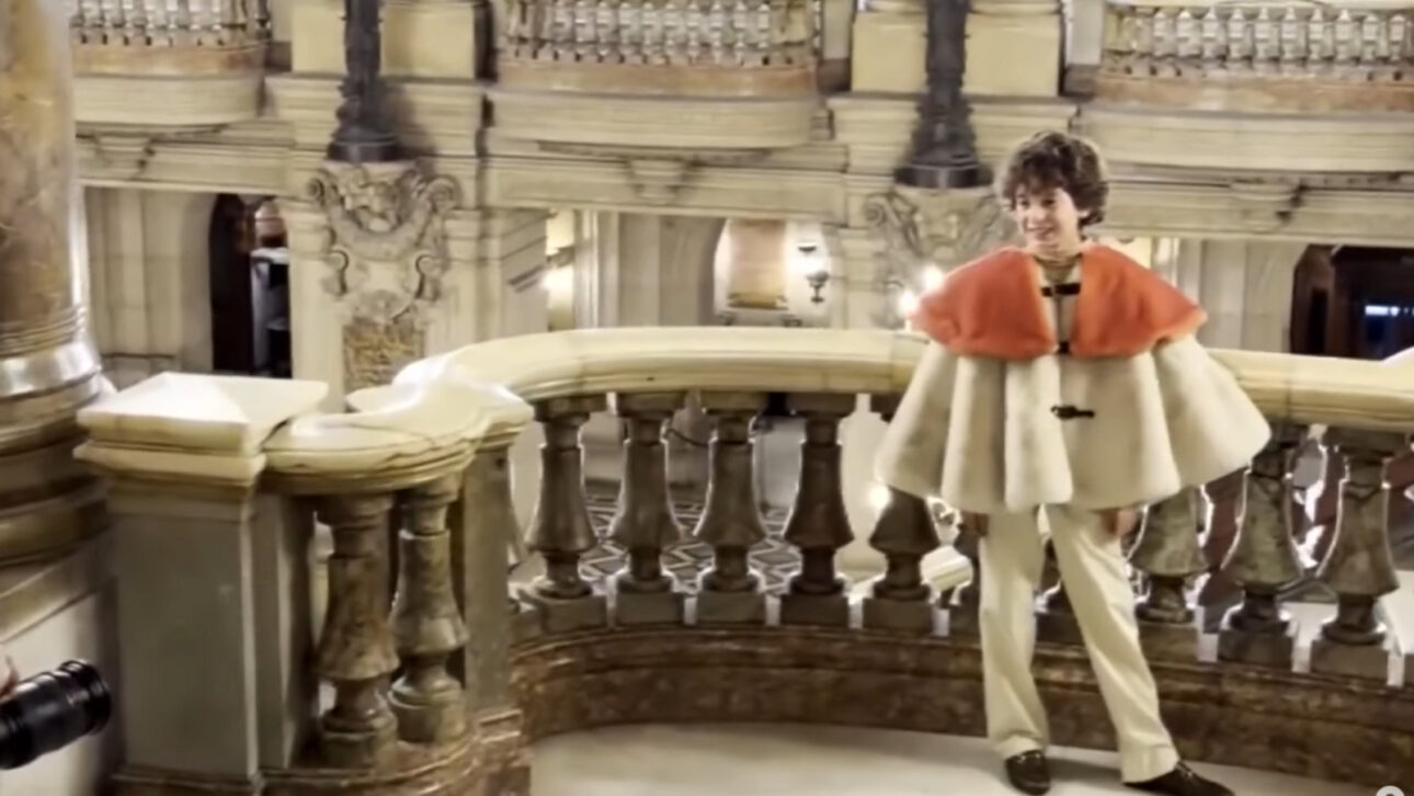 Max, just 9 years old, makes history by presenting 15 sustainable dresses at Paris Fashion Week