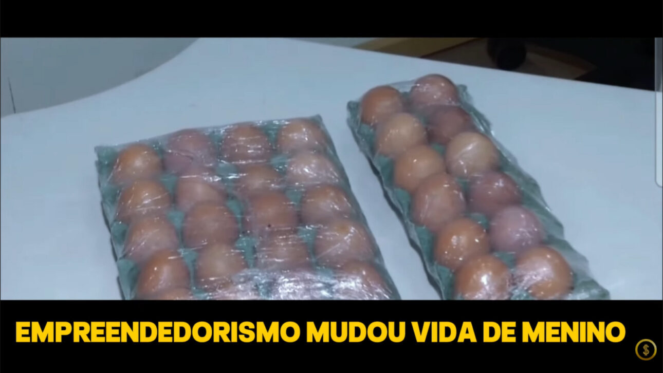 Jovem cria granja e vira exemplo