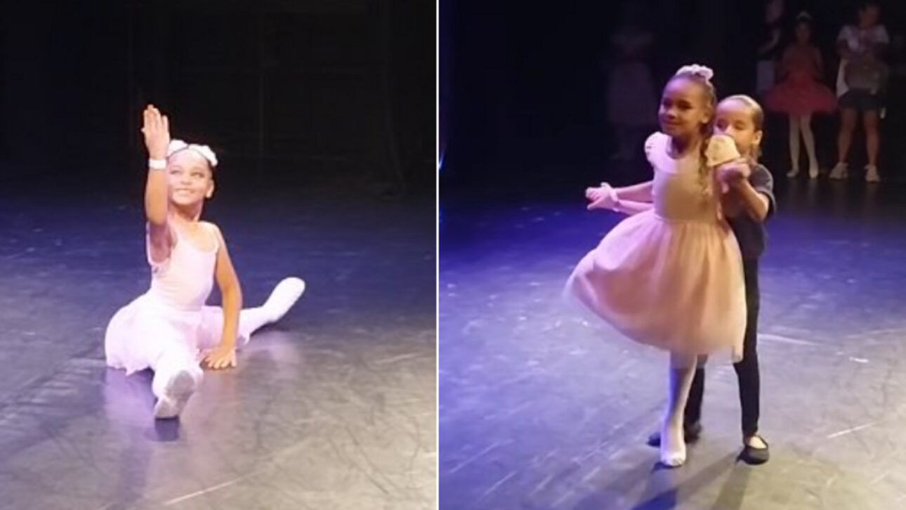 Estela, de 7 anos, conquista 1º lugar em seletiva de ballet e família faz vaquinha para levar menina à final na Argentina